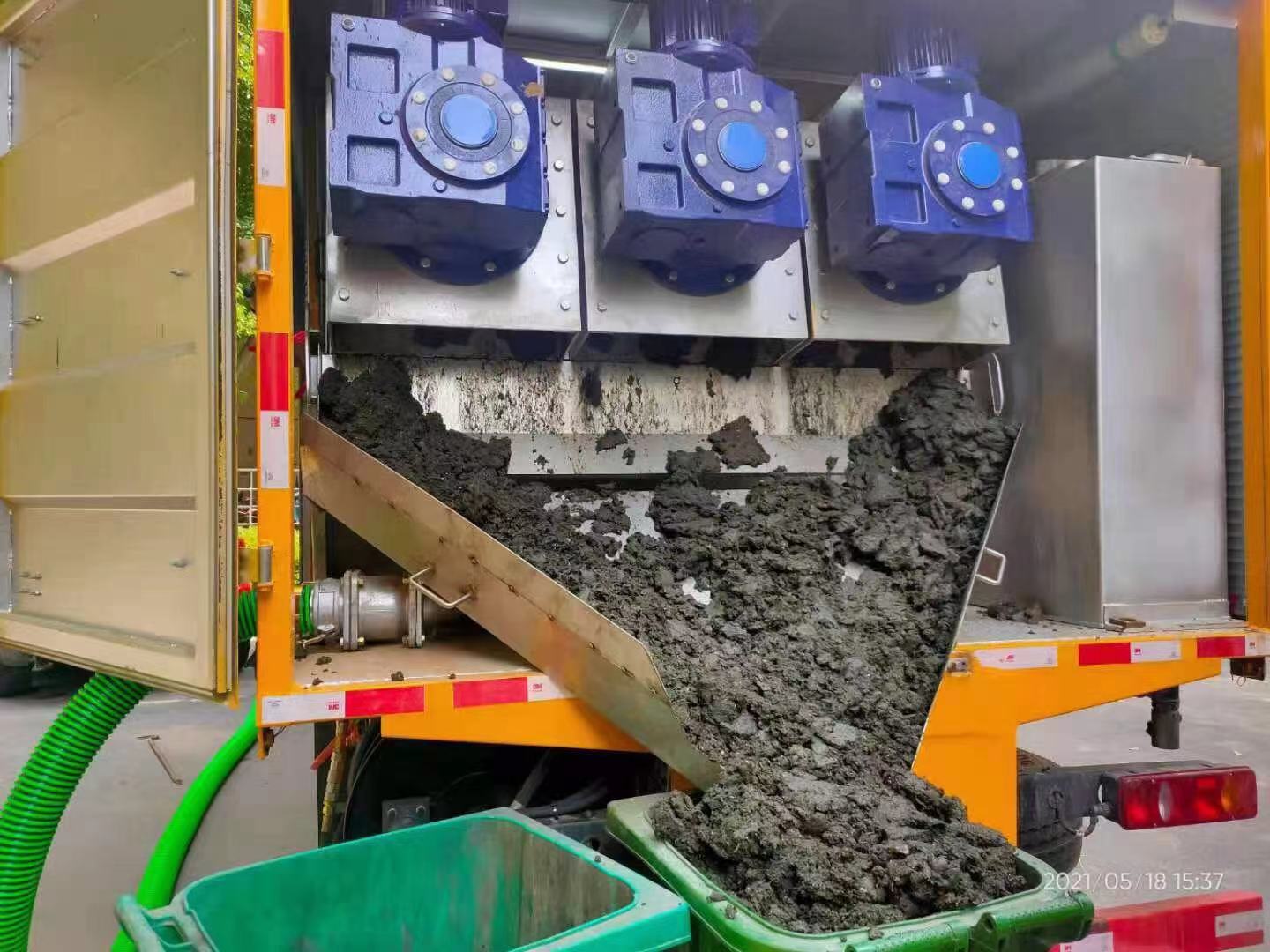 酉阳化粪池清掏城市维护站-泥浆净化干湿分离处理